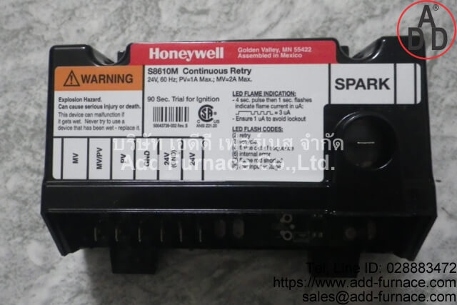 Honeywell S8610M Continuous Retry(1)